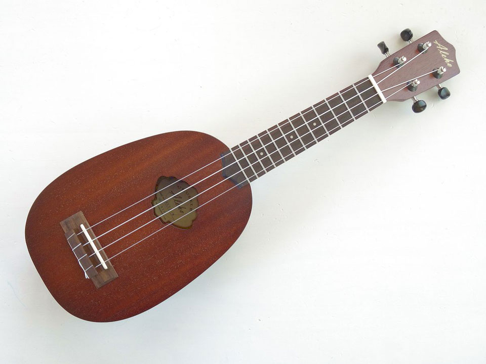 Sopran-Ukulele in Pineapple-Stil Ukulele Größe Sopran-Ukulele in Pineapple-Form