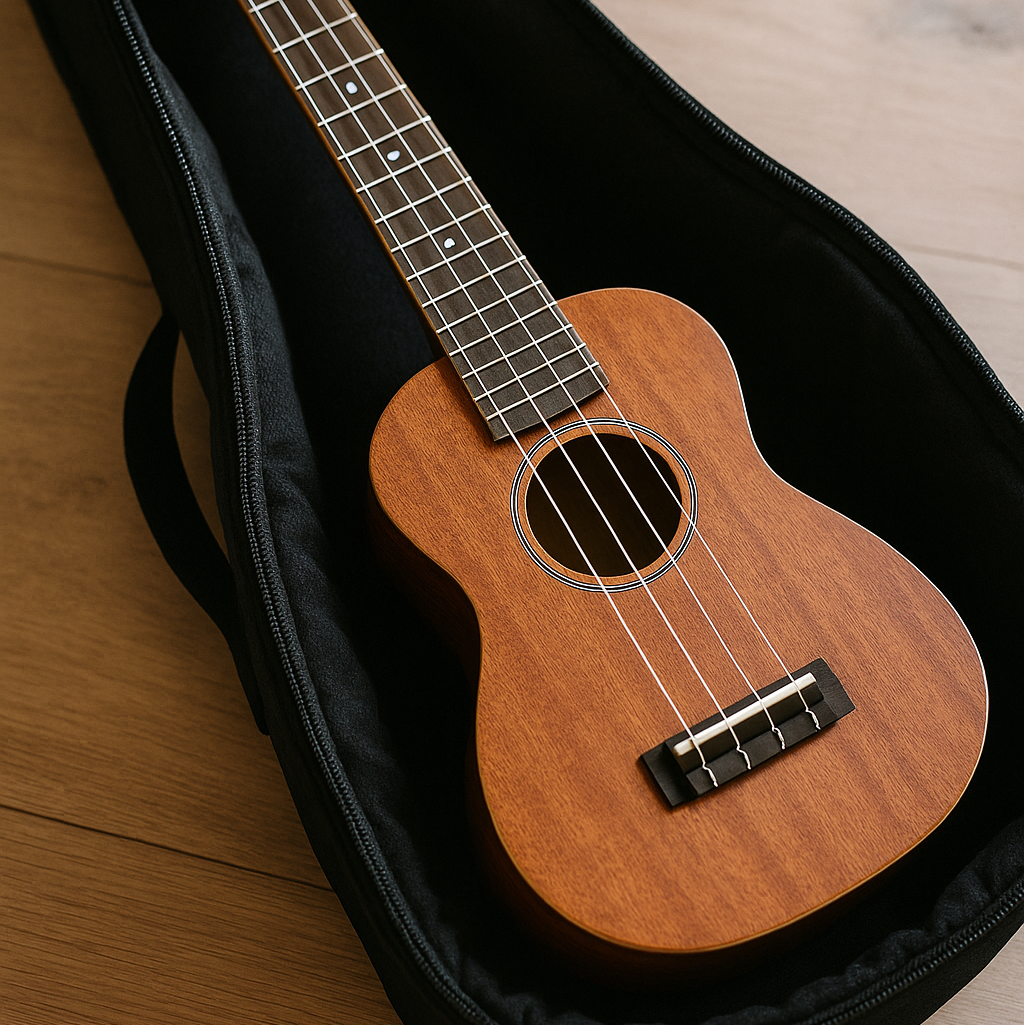 Ukulele im Koffer