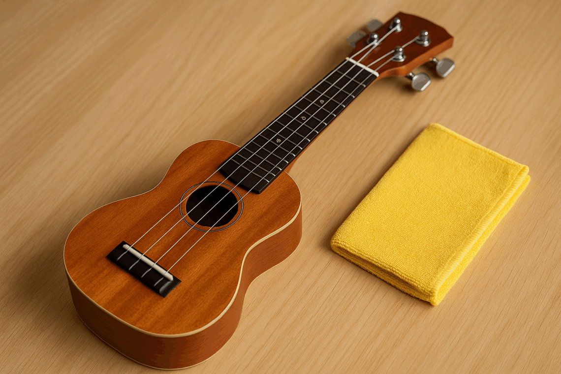 Ukulele reinigen und pflegen
