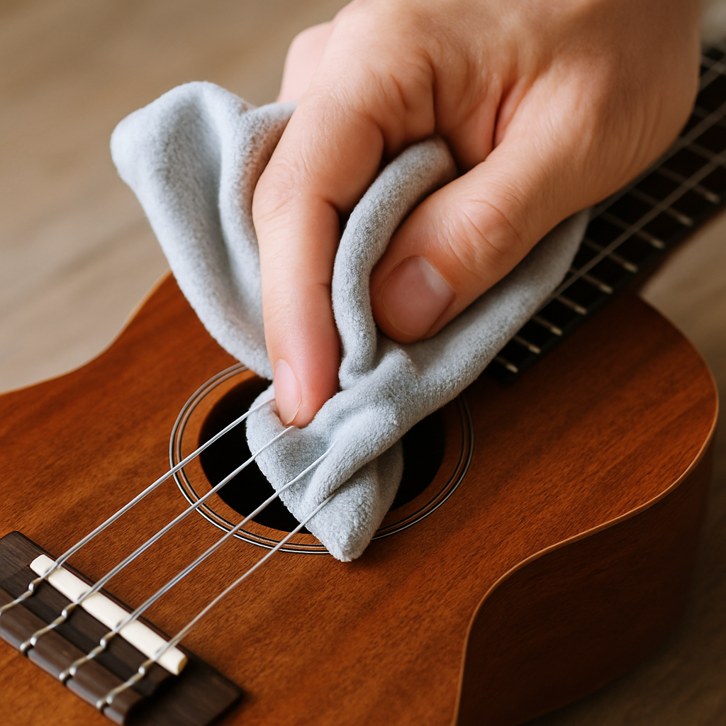 Ukulele reinigen