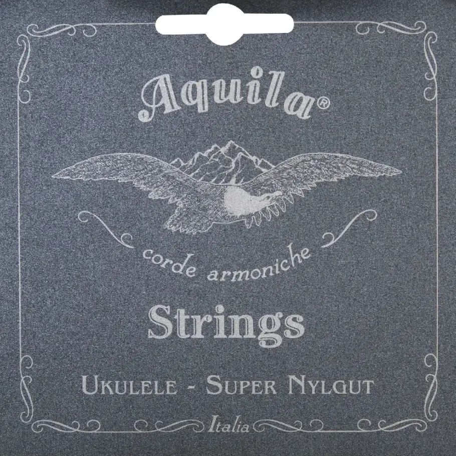 Verpackung des Aquila 103U Super Nylgut Saitensatzes für Konzert-Ukulele